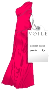 Scarlet Dress Voile